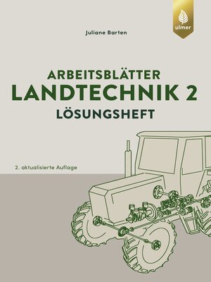 cover image of Arbeitsblätter Landtechnik 2. Lösungen